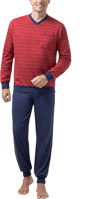 Hajo heren klima comfort pyjama (marine Hajo heren klima comfort pyjama (marine