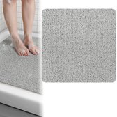 GLODI GOODS® Antislip badmat douchemat 60x60 cm - voor in de douche – antislipmat waterdoorlatend – GRIJS