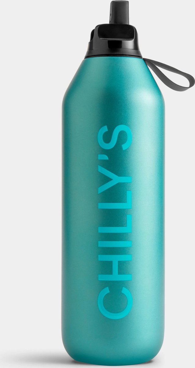 Chilly's Series 2 - Drinkfles - Thermosfles - 1000ml - Metallic Atlantis