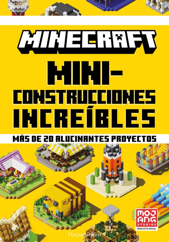 Minecraft oficial: Miniconstrucciones increíbles - cover