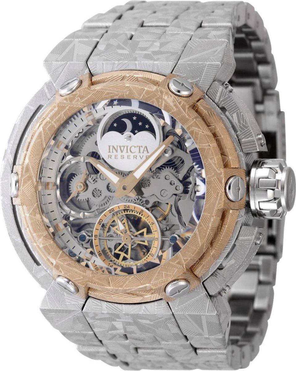 Invicta Coalition Forces - X-Wing 47707 Heren Horloge - Waterdicht - Analoog - Automatisch Uurwerk - Roestvrij Staal met zilveren Wijzerplaat - 46mm