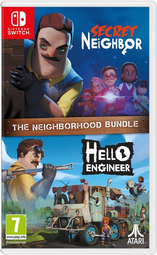 Secret Neighbor + Hello Engineer – The Neighborhood Bundle – Nintendo Switch