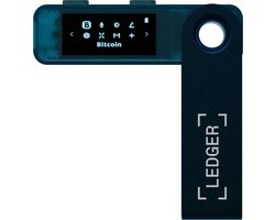 Ledger Nano S Plus - Hardware Wallet - het perfecte instapmodel voor het veilig beheren van al je crypto (Bitcoin) en NFT's - Sapphire Blue