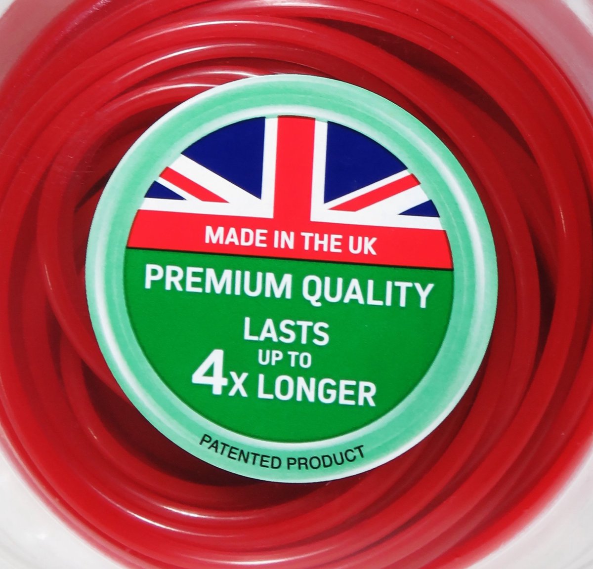 ALM trimmerdraad - 3 mm x 15 meter - maaidraad voor grastrimmer en bosmaaier - trimdraad - trimmer strimmerdraad - draad kantenmaaier - 3mm