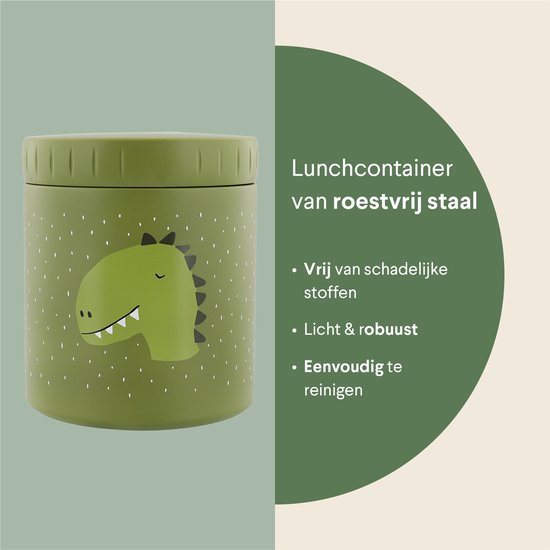 Trixie Pot à lunch isotherme 500ml - Mr. Dino