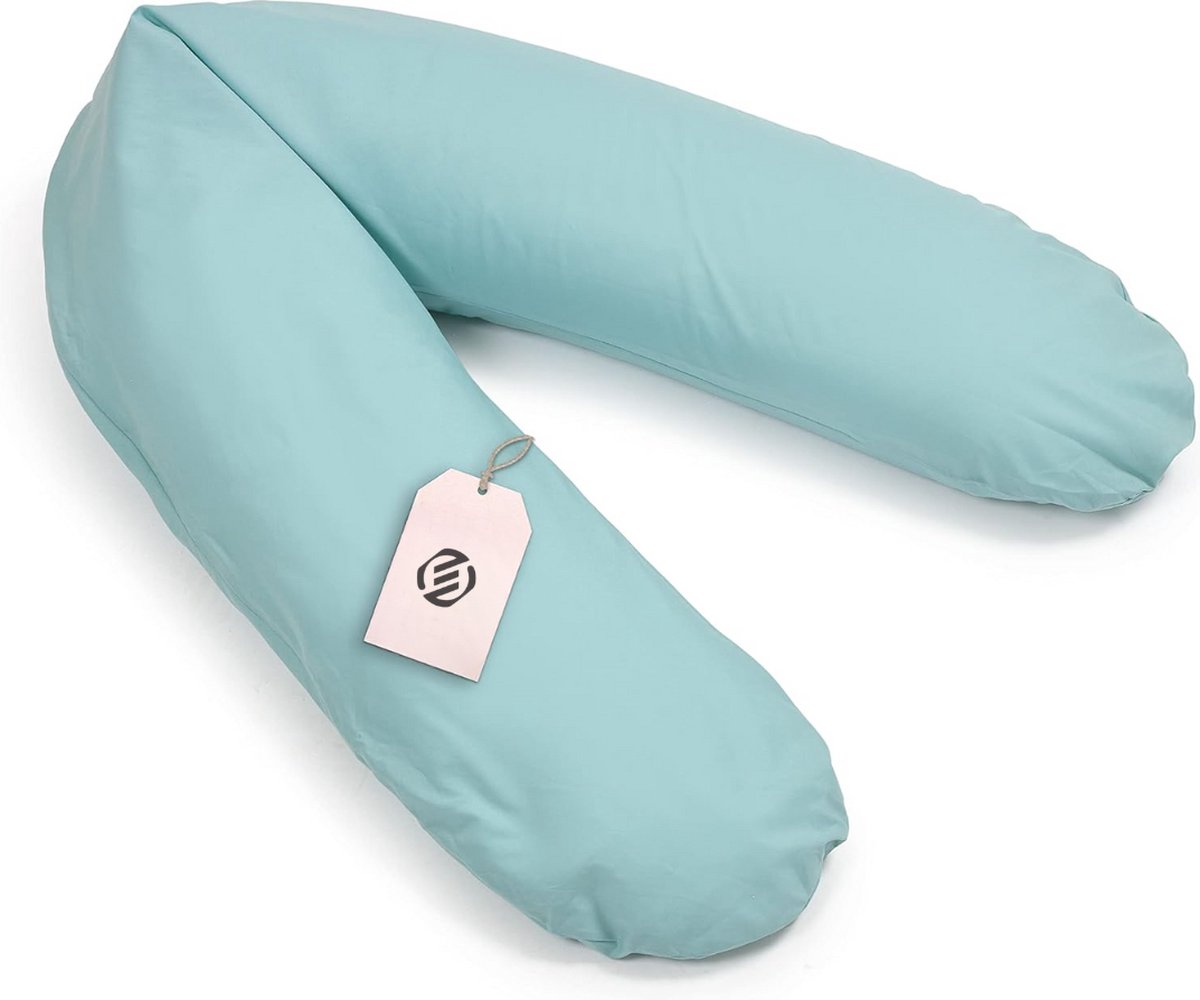 Goedkoopste Equivera Zijslaapkussen Volwassenen - Zijslaapkussen - Lichaamskussen Zijslaper - Zijslaap Kussen Volwassenen - Zwangerschapskussen - Voedingskussen - Borstvoedingskussen - Body Pillow - Voor een comfortabele nachtrust!