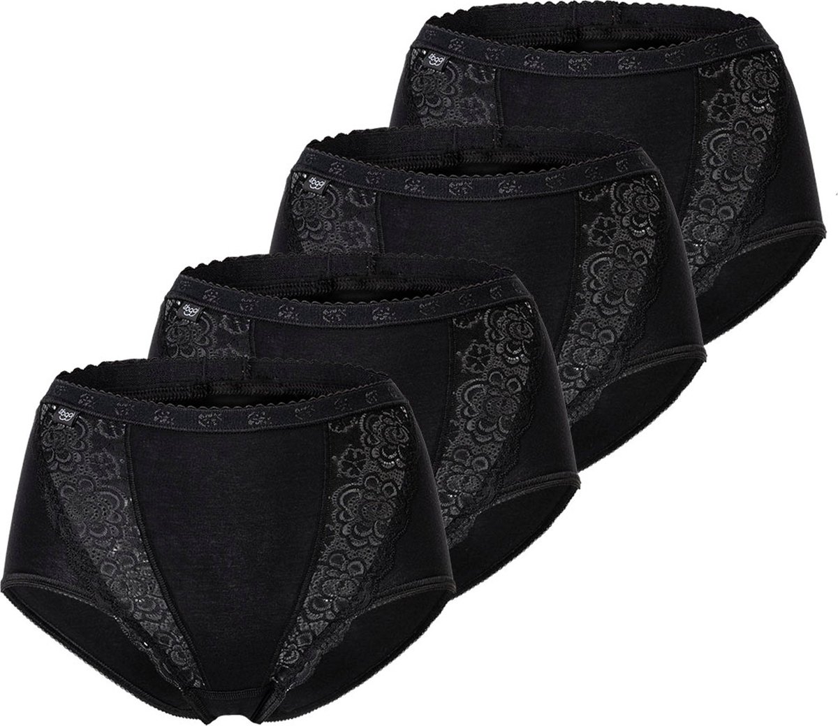 Sloggi Slip Chic Maxi 4P Verpakking van 4