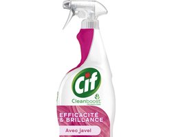 Cif - Badkamerreiniger - Spray - Effectiviteit & Glans - 750ml