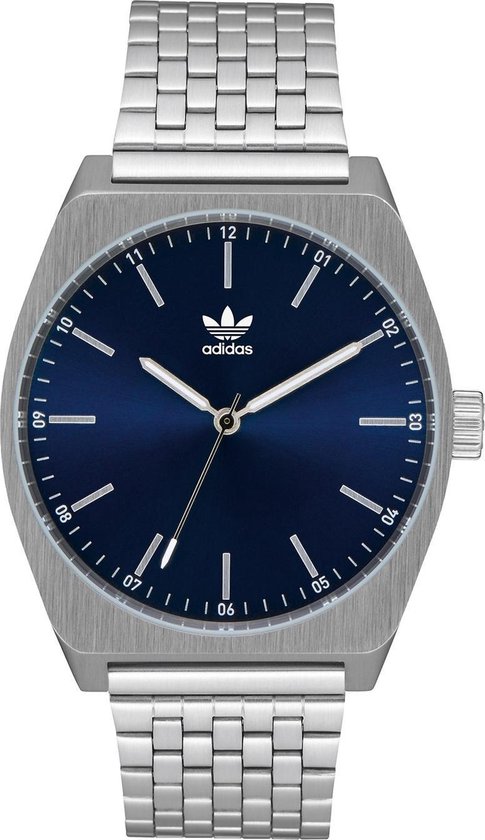Adidas Process M1 Z02 2928 00 Horloge Staal Zilverkleurig 38mm |