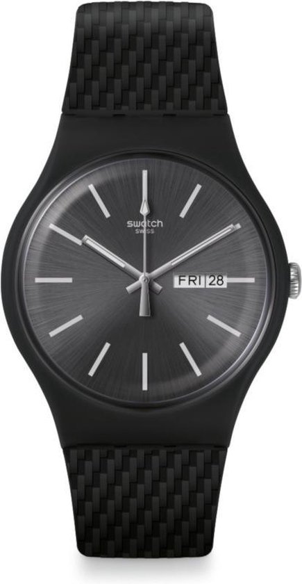 | Swatch Originals New Gent horloge Bricagris grijs | Swatch Originals New Gent horloge Bricagris grijs