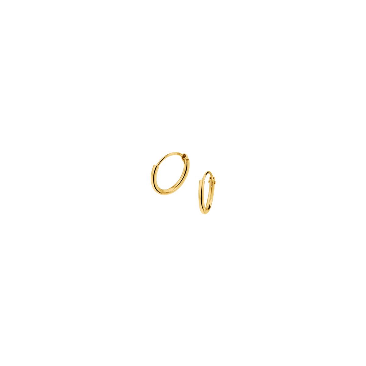 Oorringen ronde buis 1,3 mm 1 micron