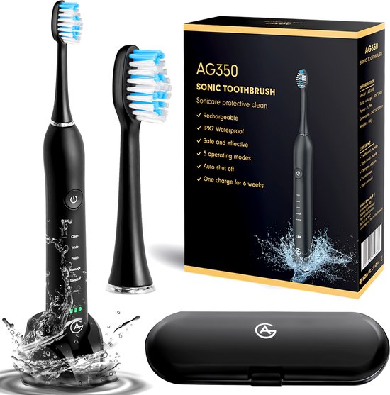 AG350 Sonische Tandenborstel met 60 Dagen Accuduur - AG350 - €34,99