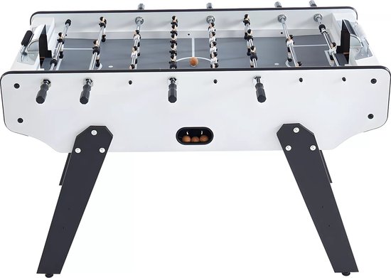 Vente-unique Tafelvoetbal SUAREZ van mdf - L153 x B77,6 x H96 cm - Wit L 153 cm x H 96 cm x D 77.6 cm van Merkloos — afbeelding 2