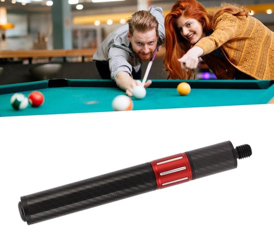 Biljart Pool Cue Extension - Koolstofvezel Biljart Keu Extension Extender - Compatibel met Fury Biljart Keu . — afbeelding 3