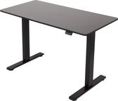 Infinity Goods Zit Sta Bureau - Elektrisch Verstelbaar In Hoogte - 140 x 60 CM - Zwart