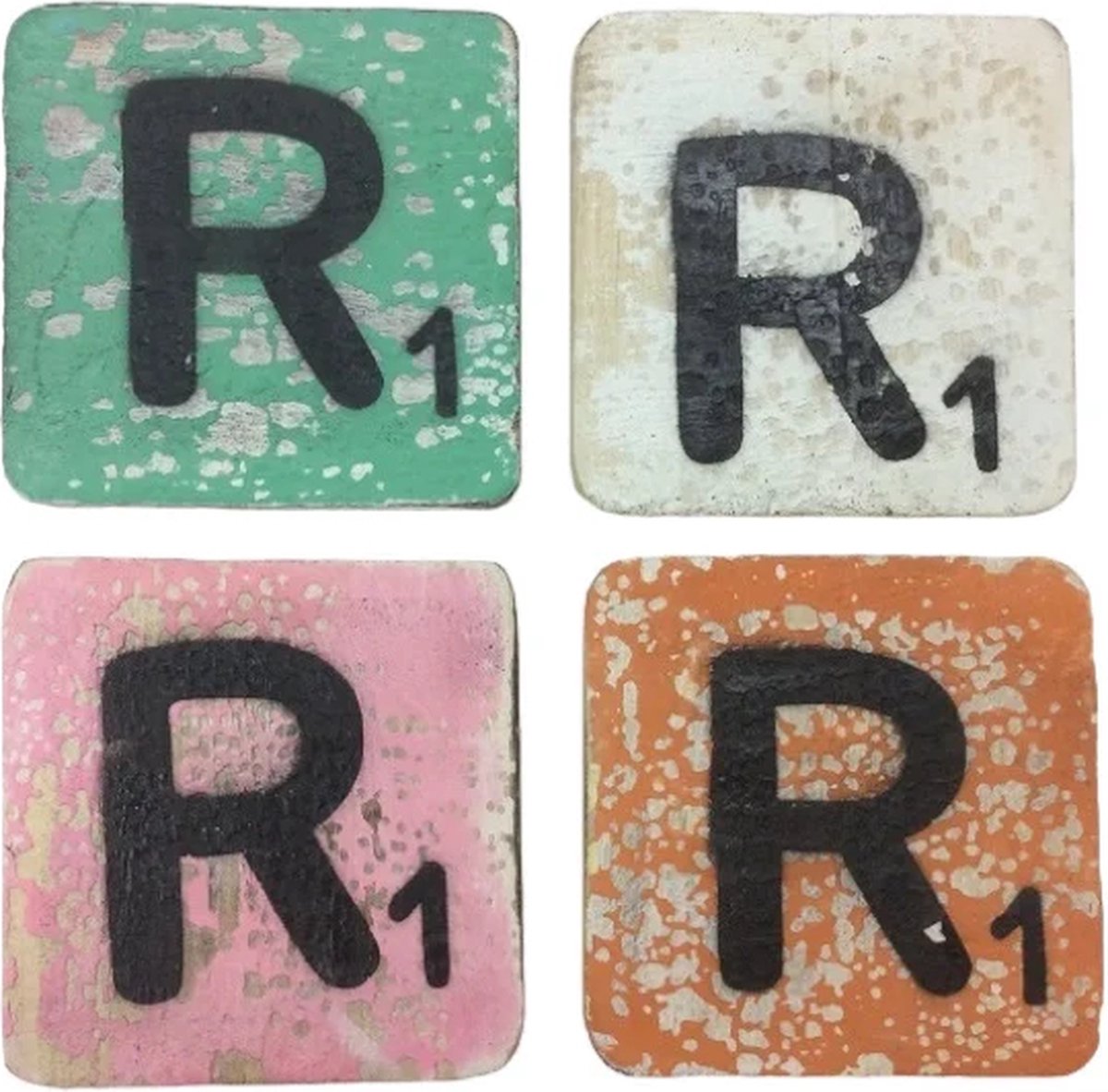 Letter R 6x6 cm