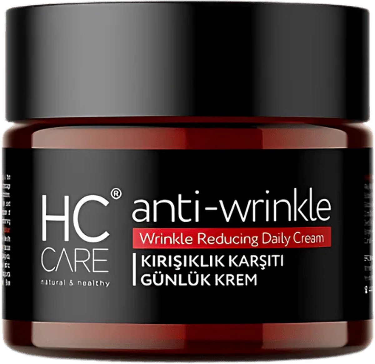 Goedkoopste HC Care Complex Anti-rimpel gezichtscrème - Leeftijd vanaf 30 jaar - Alle huidtypes - Bevat vitamine E en C - Hyaluronzuur - Moisturizer - Veganistisch - 50 ml