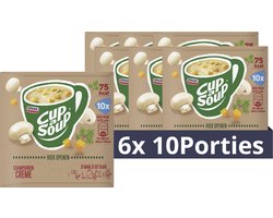 Unox Cup-a-Soup - Champignon Crème - Vegetarisch - 60 Porties - Voordeelverpakking
