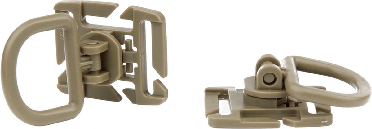 101inc MOLLE D-Ring 2 st. coyote