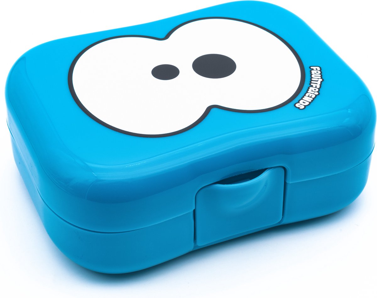 Fruitfriends Lunch Box - Clipsluiting - Kunststof - Blauw