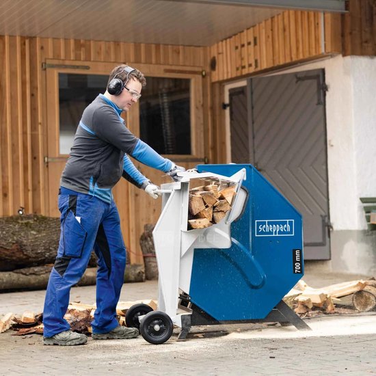 Scheppach Wipzaag HS730 - 4500W / 400V - Brandhoutzaag voor max. Ø24 cm hout & tot 100cm lengte hout - Geschikt voor hardhout & zachthout van Merkloos	 — afbeelding 3