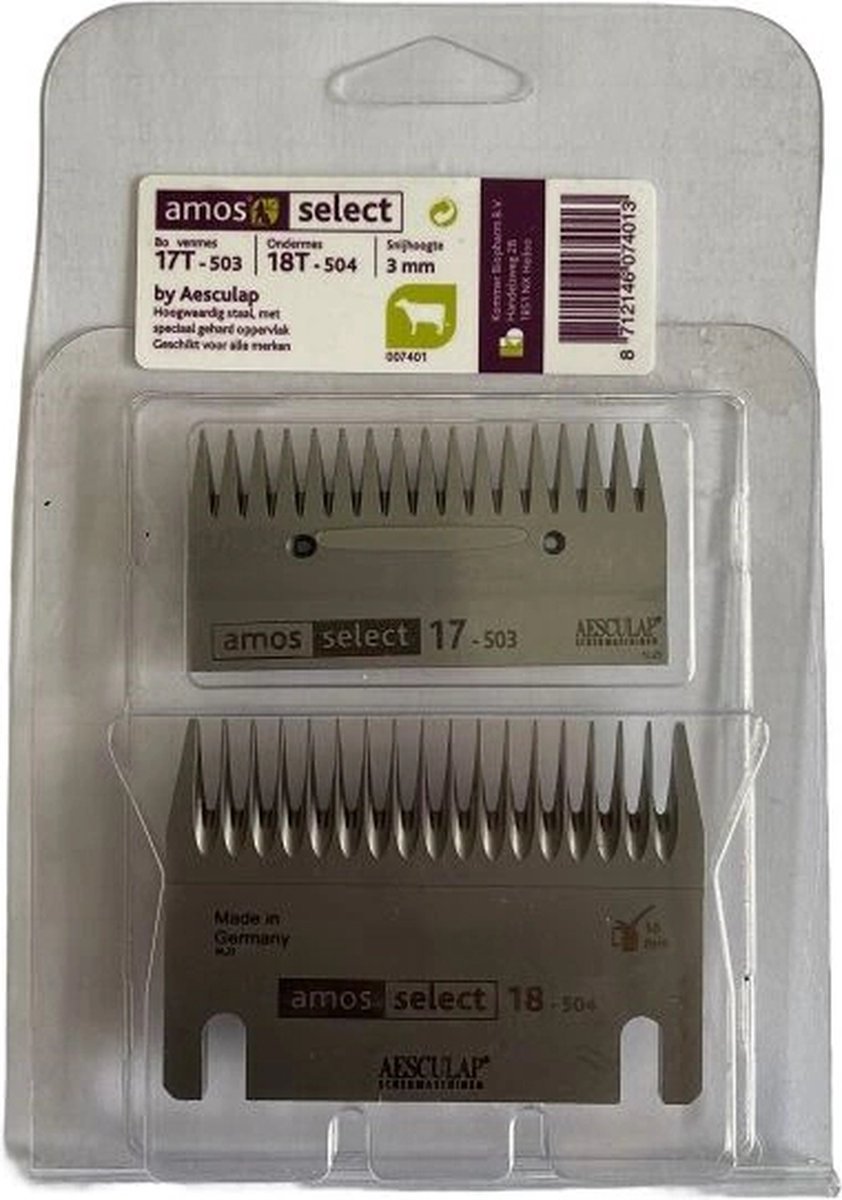 Aesculap Messenset Amos SELECT 17T/18T