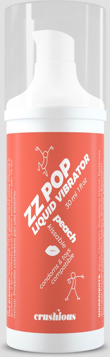 Goedkoopste Liquid Vibrator met Perzik Smaak