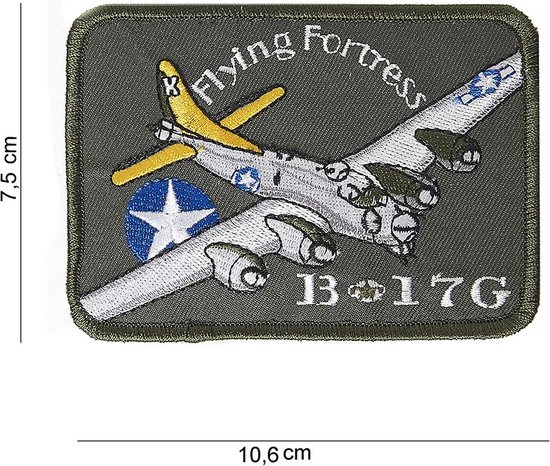Embleem stof Flying fortress B17G