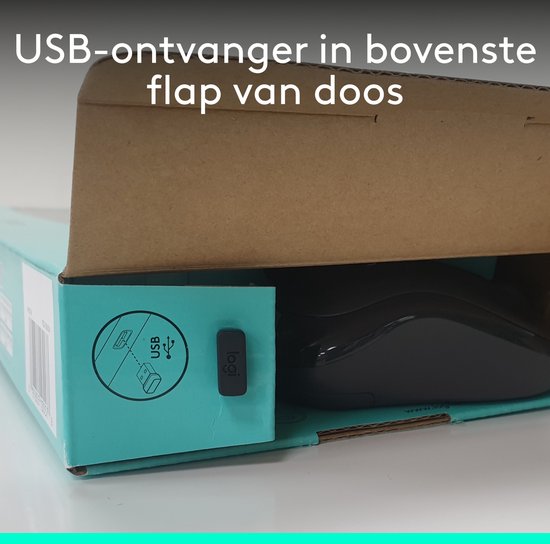 Logitech MK270 - Draadloos Toetsenbord en Muis - Qwerty