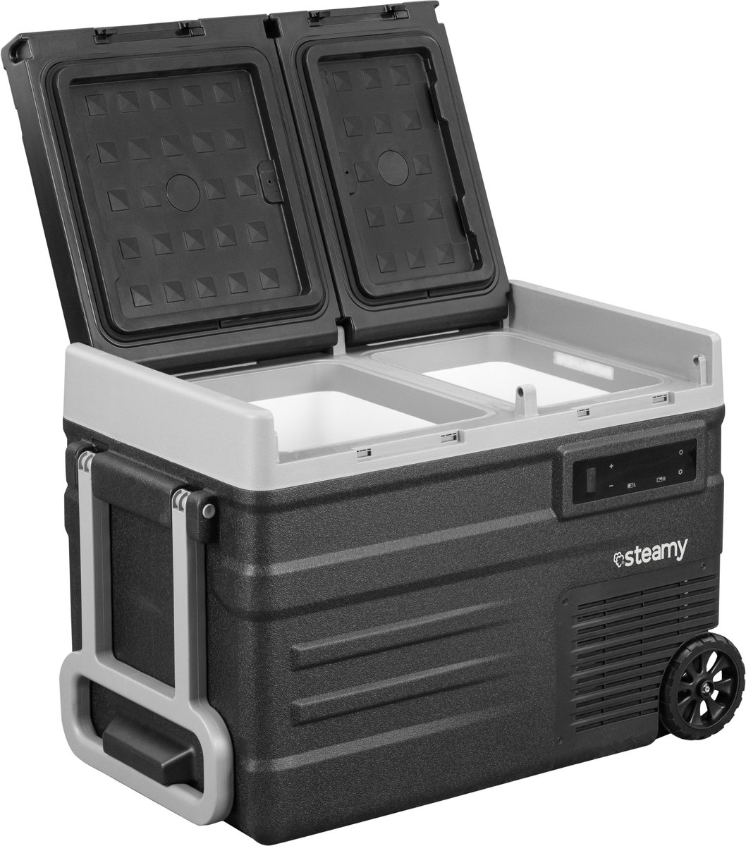 Steamy-E SECUD45 dual-zone compressor koelbox - 45 liter