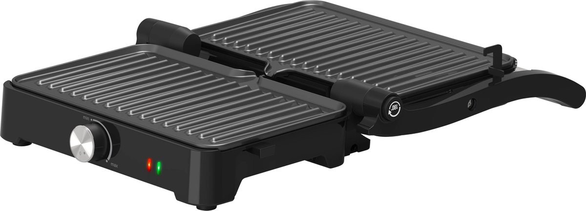 Tomado XXL Tosti apparaat - Instelbare temperatuur - Contactgrill - PFAS vrij - Grill apparaat - Tosti ijzer - 1500W - TGC3001S — cadeau in Kookcadeaus - foto 7