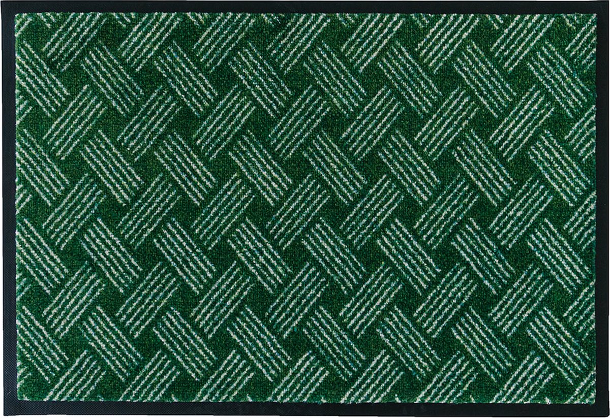 Mat Moments - Azure - deurmat - wasbaar - droogloop/touch - 75x85cm
