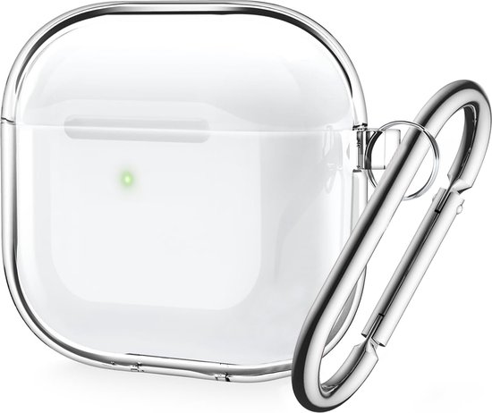 YONO Étui adapté aux Airpods 4 - Étui - Siliconen - Transparent