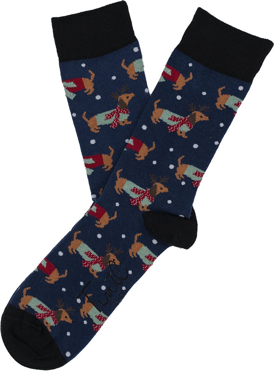 Tintl socks - unisex sokken | X-mas - Doggies (maat 41-46)