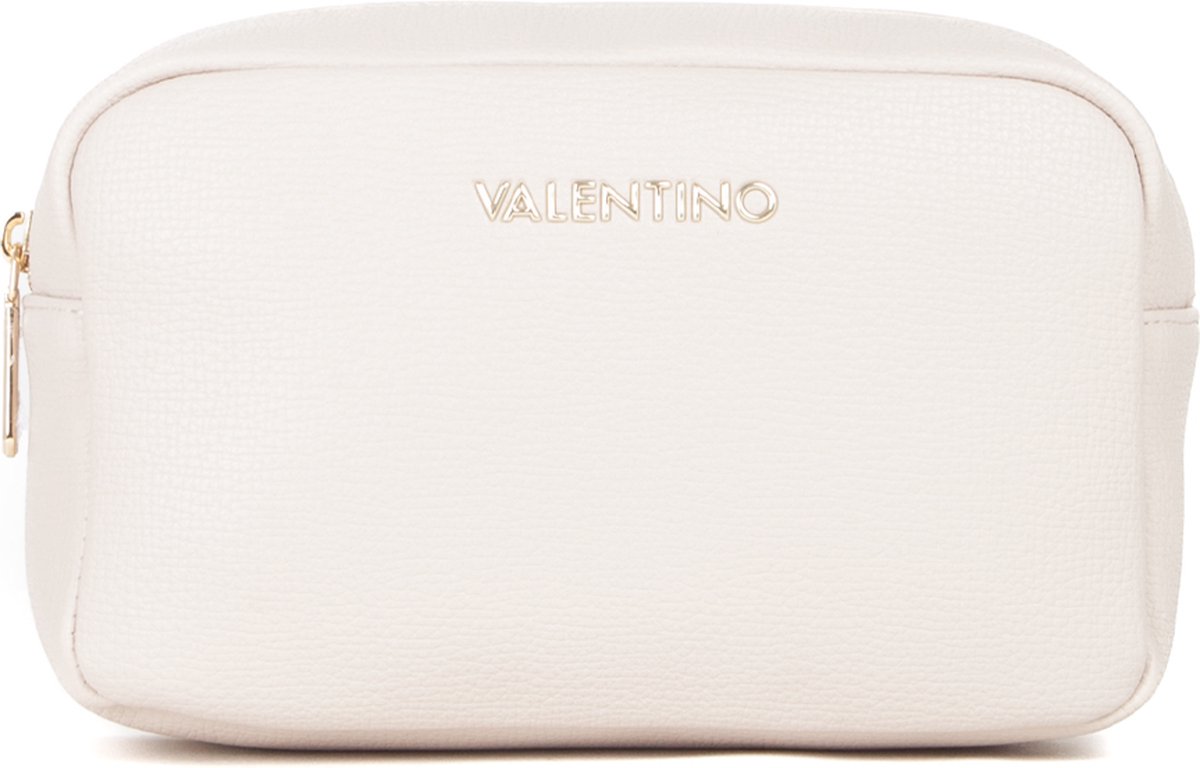 Valentino Bags Stereo Re Dames Make-up Tasje - Ecru