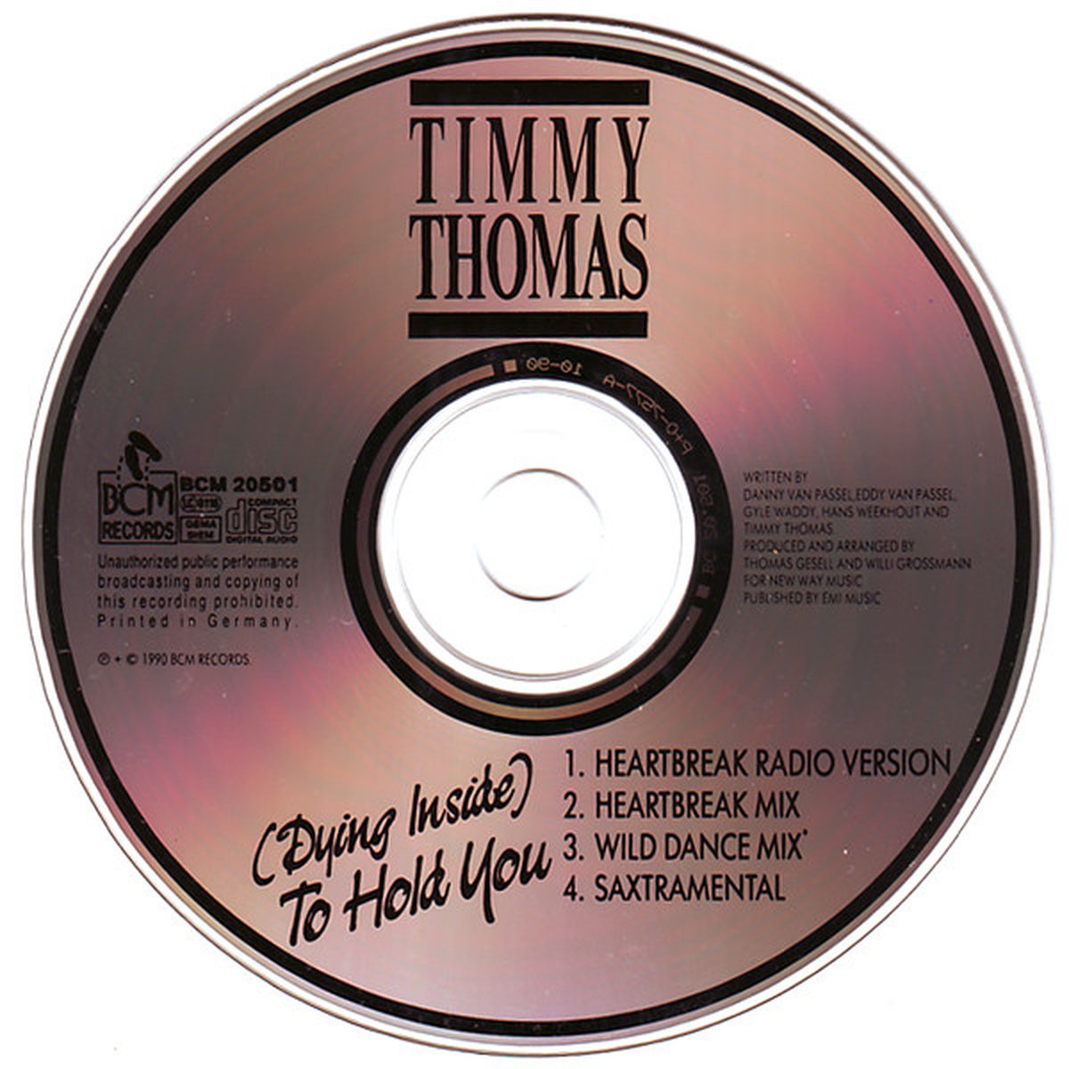 (Dying inside) to hold yo von Timmy Thomas