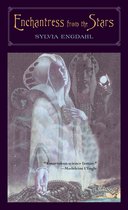 Boekomslag Enchantress from the Stars van Sylvia Engdahl met illustratie van een figuur in een sterrenhemel.