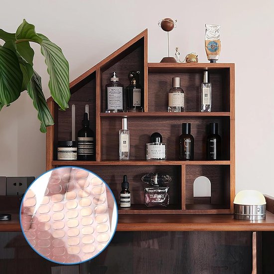 Worahroe Lot De 648 Autocollants Pour Trou De Vis - 12 Feuilles - 21 Mm - Avec Structure En Bois - Pour Capuchons à Vis, Couverture, Bois, Armoire, Meubles, Armoire