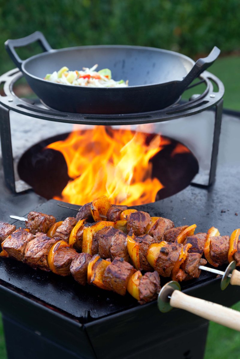 Barbecook Support Dynamic Centre pour wok et Dutch oven