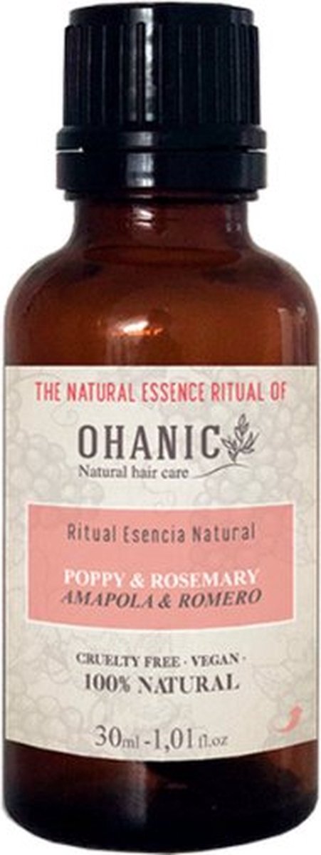 OHANIC Poppy & Rosemary Olie - 30ml
