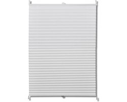 vidaXL - Plissé - rolgordijn - 110x200 - cm - stofbreedte - 109,4cm - polyester - wit