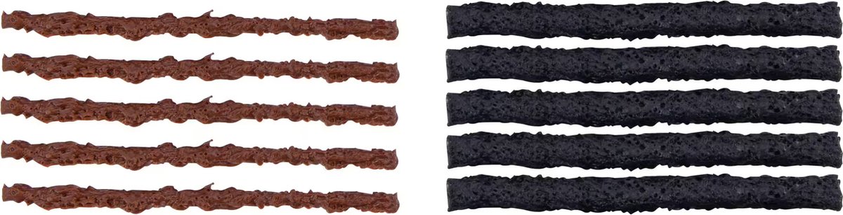 Contec Bandenreparatie Strips - Rood/Zwart