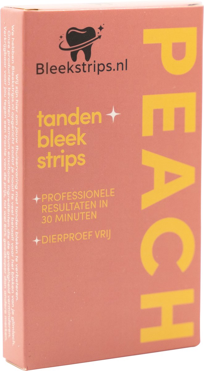 Tandenbleekstrips - Perzik