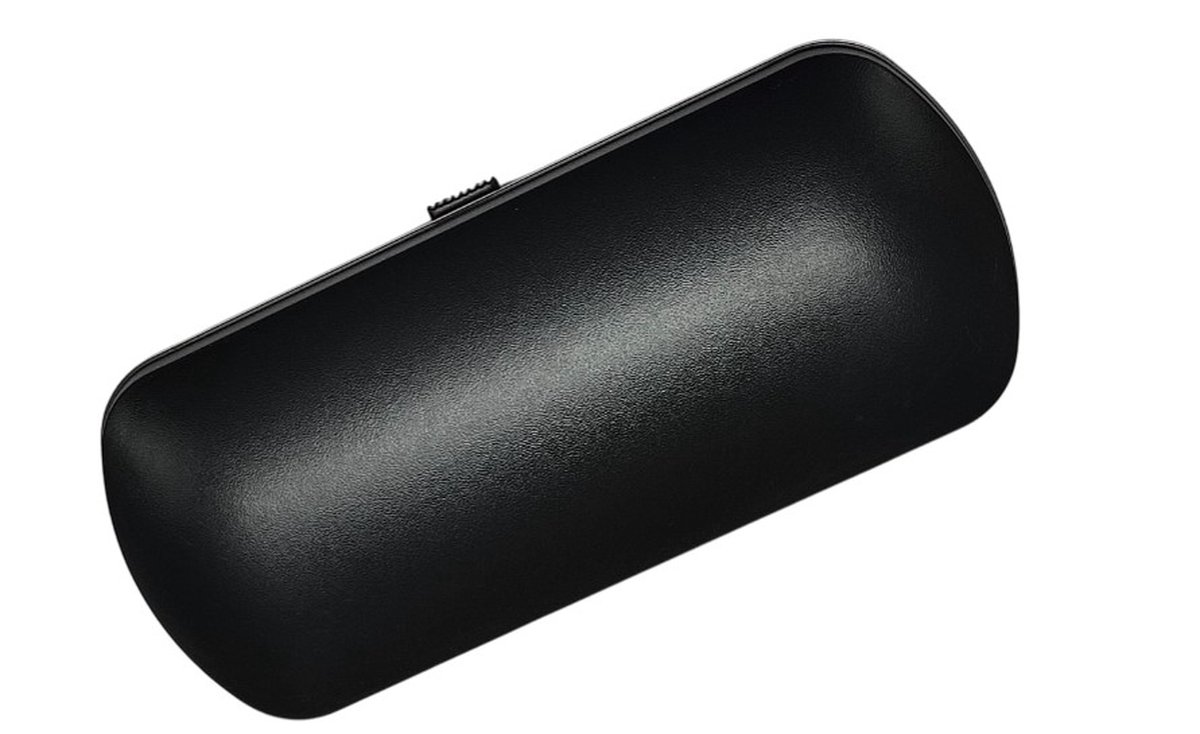 NTB Budget Brillenkoker – Hardcase – met Brillenkoord en Brillendoekje – Zwart – afmeting: 16 x 7 x 3.5 cm.