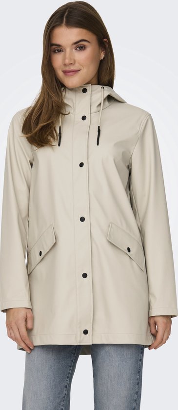 Only Onlelisa Imperméable Doublure Silver Lining BEIGE XS