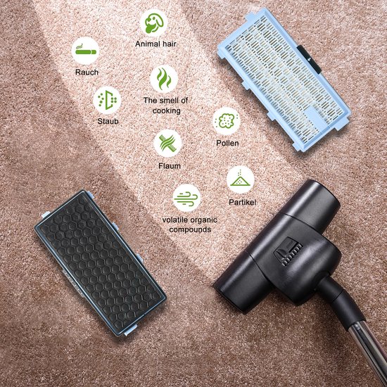 thumbnail: HEPA Filter Vervanging Voor Miele Complete C2 C3 - Hoogwaardig Stofzuigerfilter