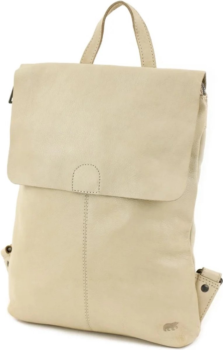 Bear Design Anneroos Leren Rugzak - Feather
