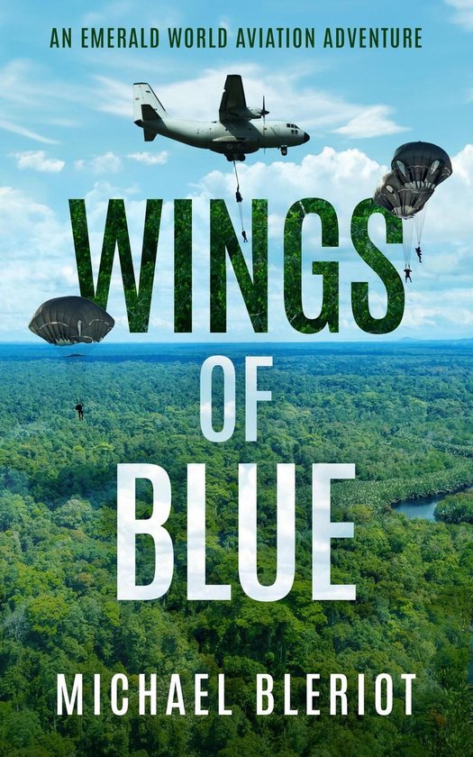 An Emerald World Series Aviation Adventure- Wings of Blue - cover