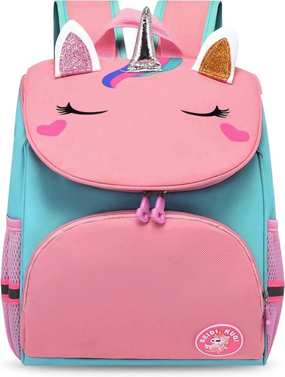 Homesy - Rugzak voor meisjes, waterdichte schooltas voor meisjes, grote capaciteit, kinderrugzak, outdoor, school, reizen