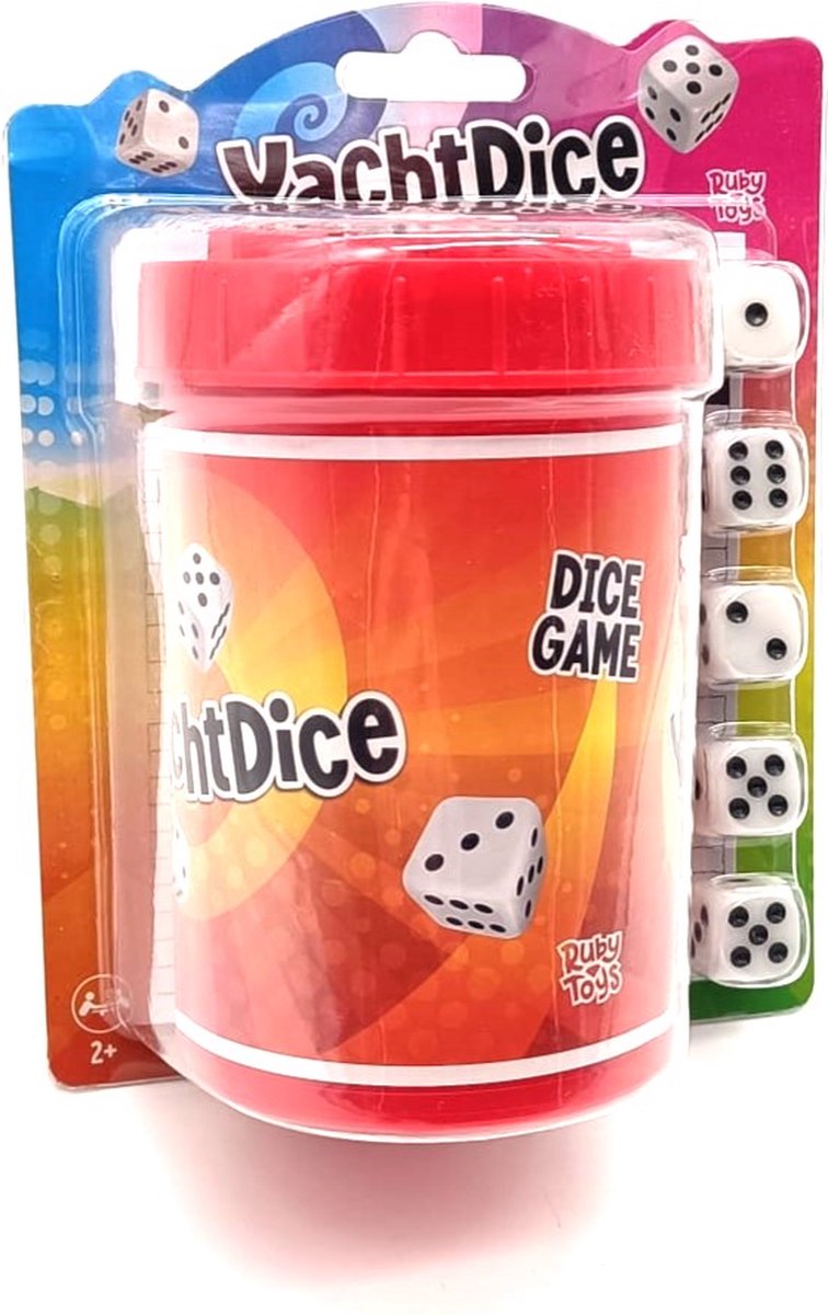 Yacht Dice - Dobbelspel Yahtzee voor 8+ jaar - Strategie en geluk